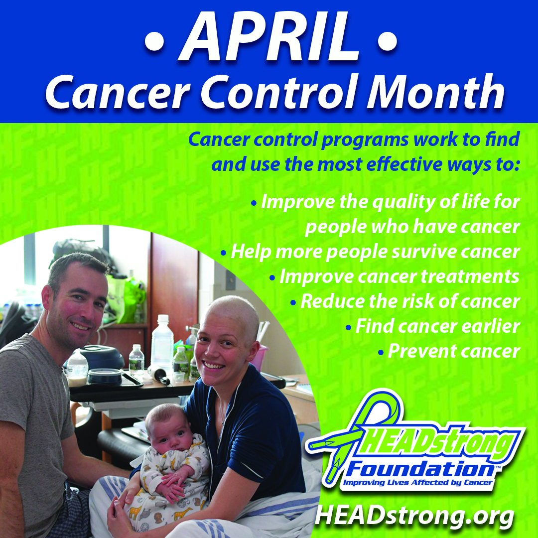 National Cancer Control Month: 5 Ways to Take Control of Your Life and Reduce the Risk