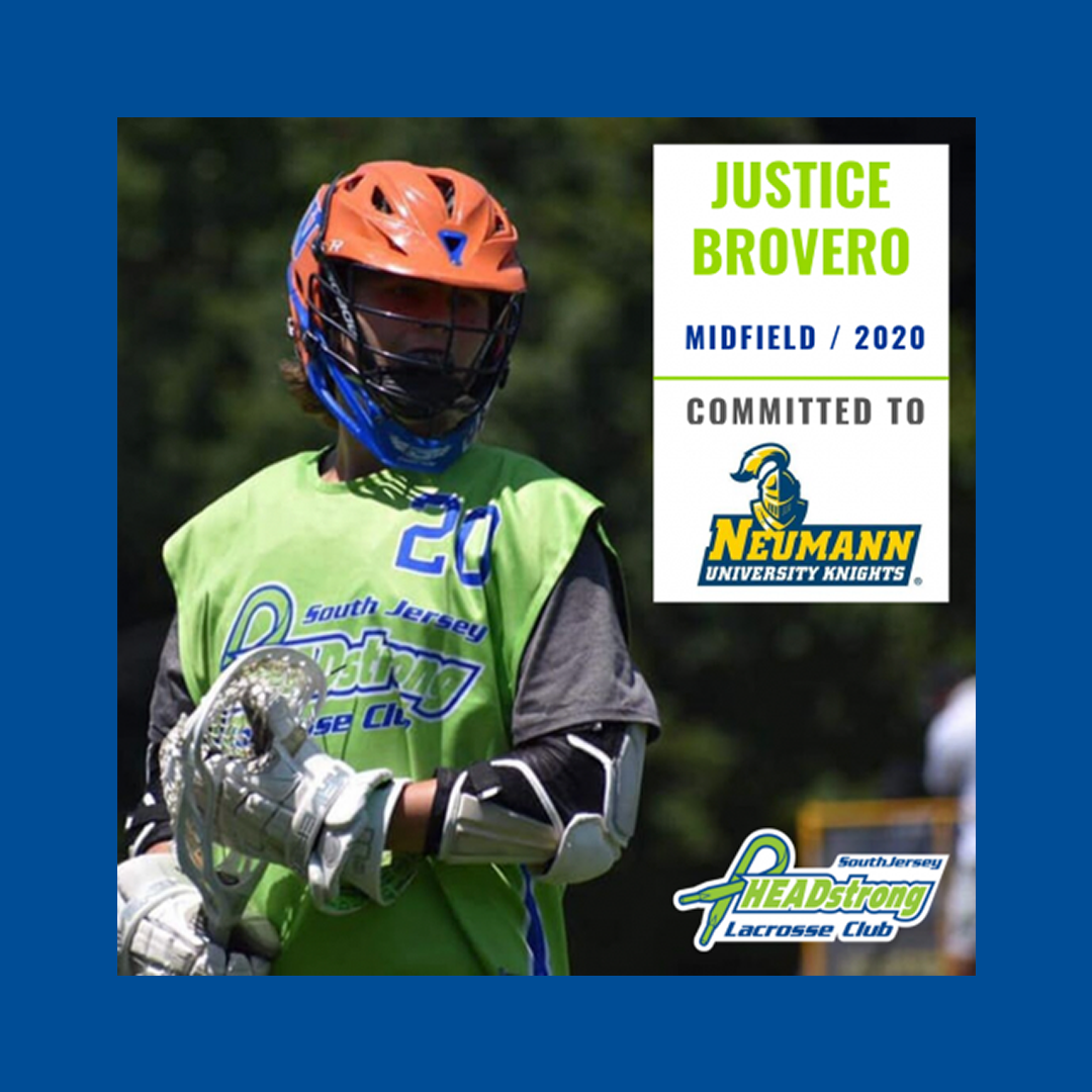HEADstrong Lacrosse’s Justice Brovero Committs to Neumann University