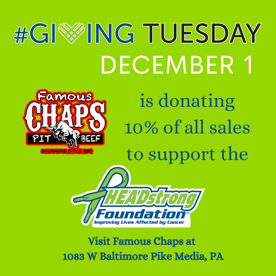 Chaps Pit Beef Steps up on Giving Tuesday