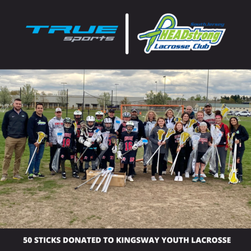 HEADstrong and True Sports donate 50 Lacrosse Sticks to Kingsway Youth Program