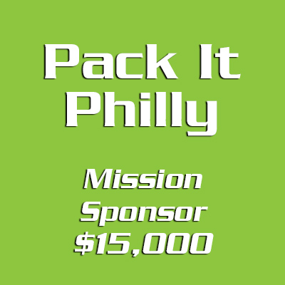 Pack It Philly Mission Sponsorship - $15,000