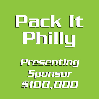 Pack It Philly Presenting Sponsorship - $100,000