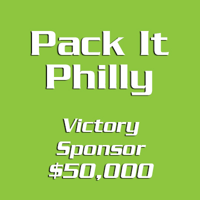 Pack It Philly Victory Sponsorship - $50,000