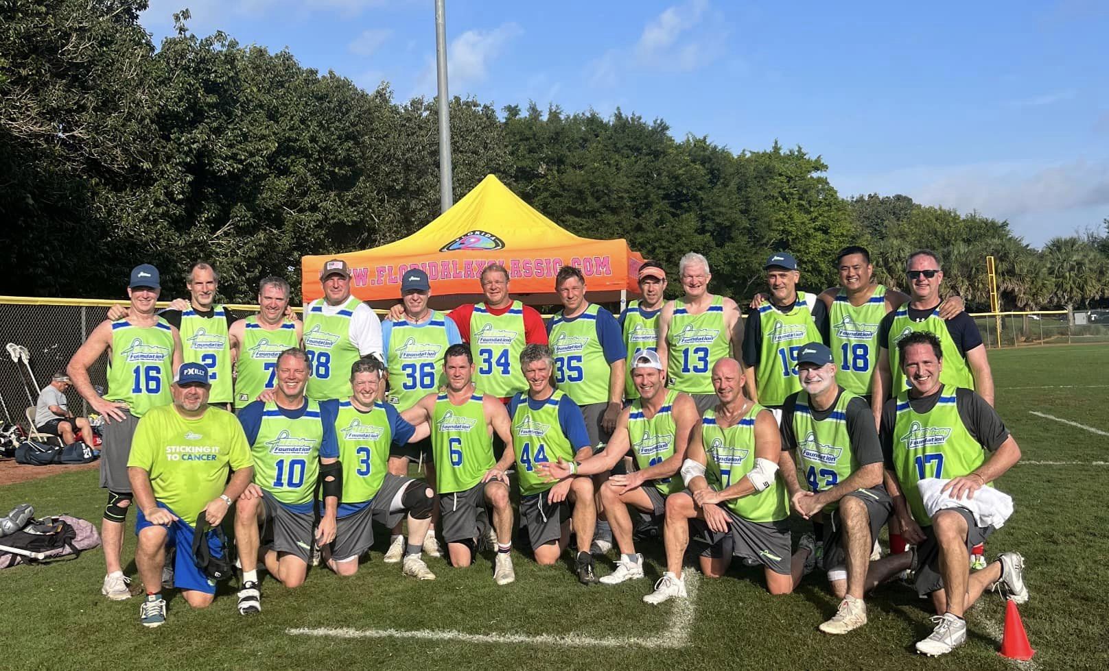 Attack Cancer Master’s Lacrosse Team Take The Field At Florida Lacrosse Classic For A Higher Purpose